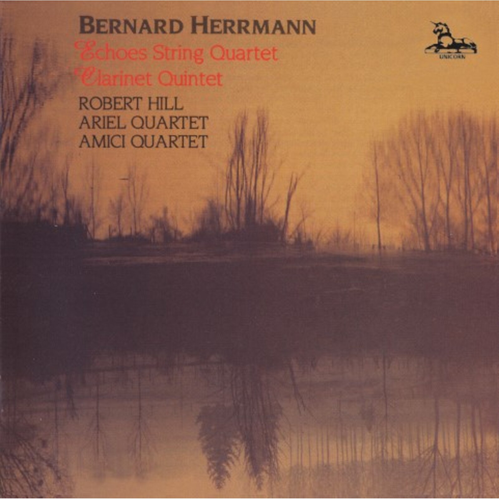 Picture of ARIEL AND AMICI QUARTETS - HERRMANN - CLARINET QUINTET