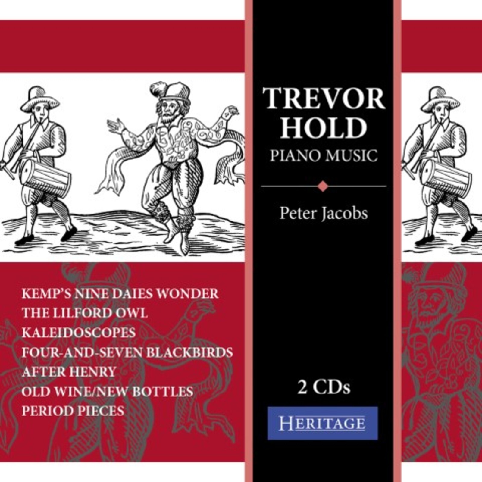Picture of PETER JACOBS - PIANO MUSIC OF TREVOR HOLD