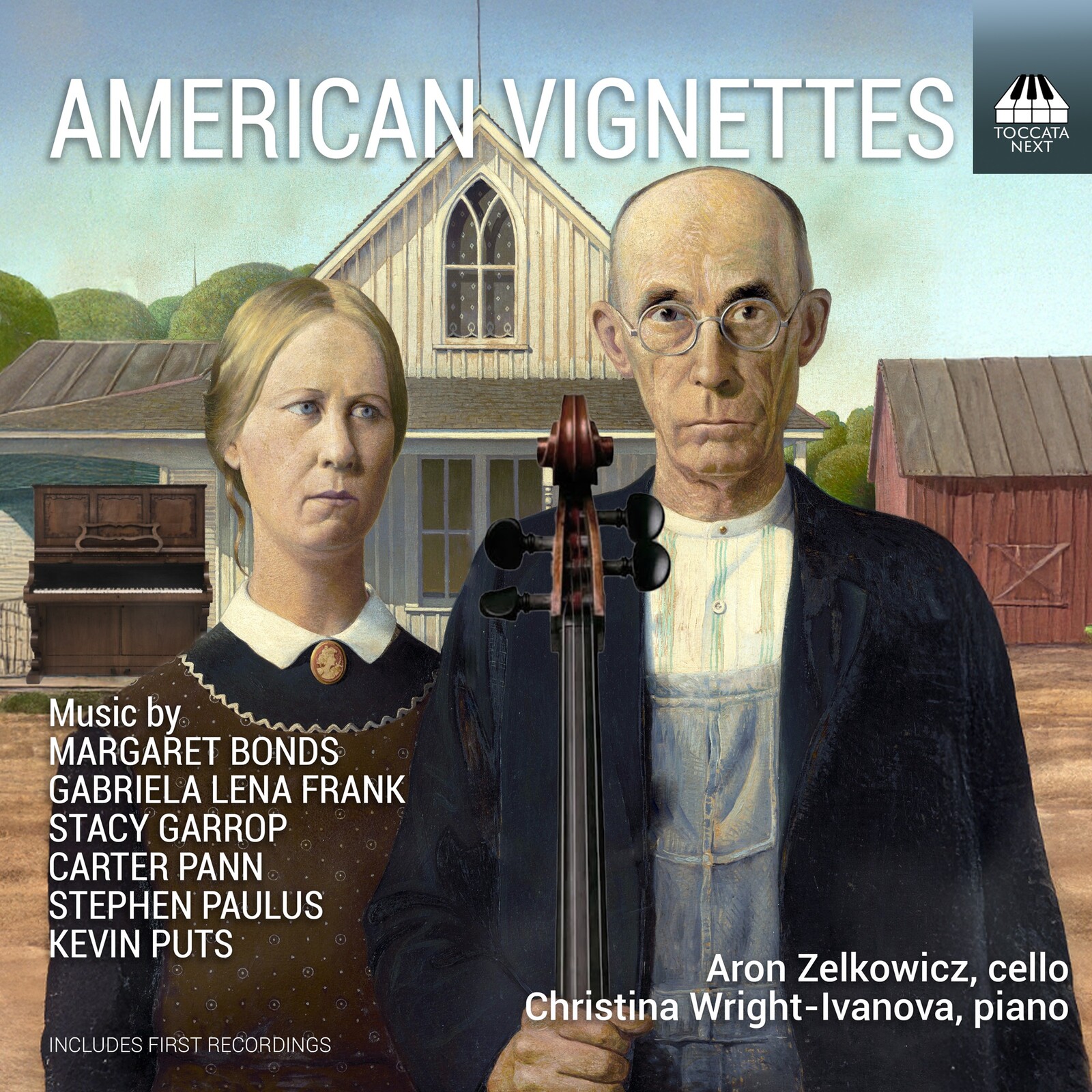 Picture of Aron Zelkowicz; Christina Wright-Ivanova - American Vignettes: Contemporary Works for Cello and Piano