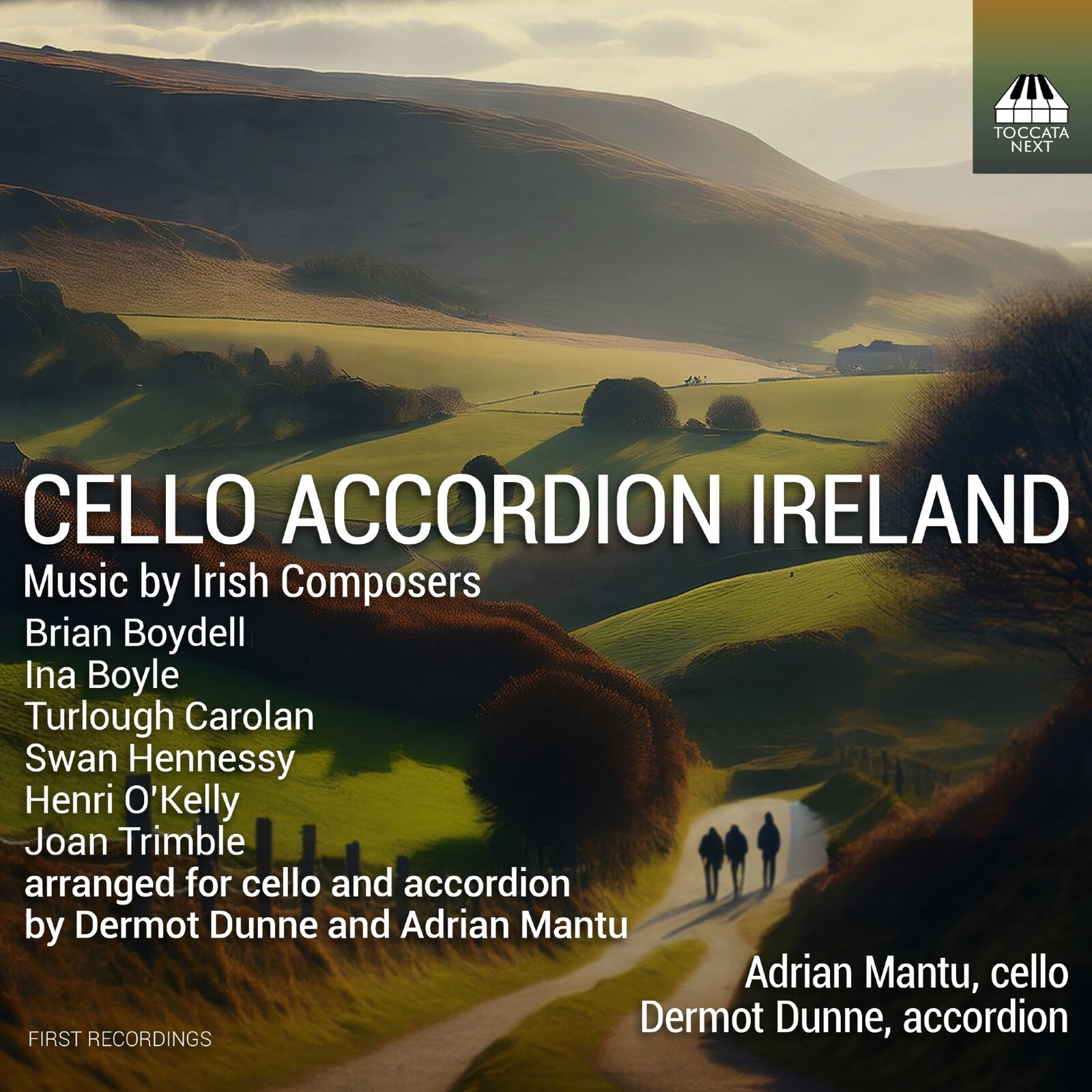 Picture of Adrian Mantu; Dermot Dunne - Cello Accordion Ireland - Music by Irish Composers