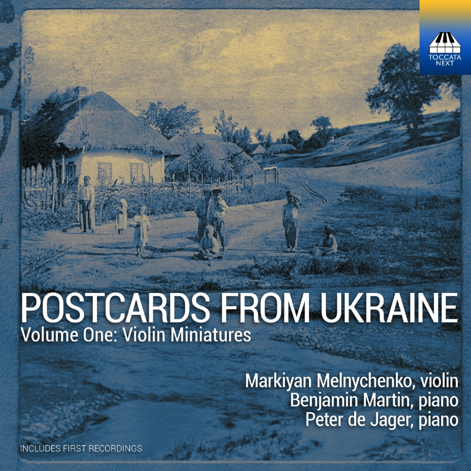 Picture of Markiyan Melnychenko; Peter de Jager; Benjamin Martin - Postcards from Ukraine, Vol. 1 - Violin Miniatures