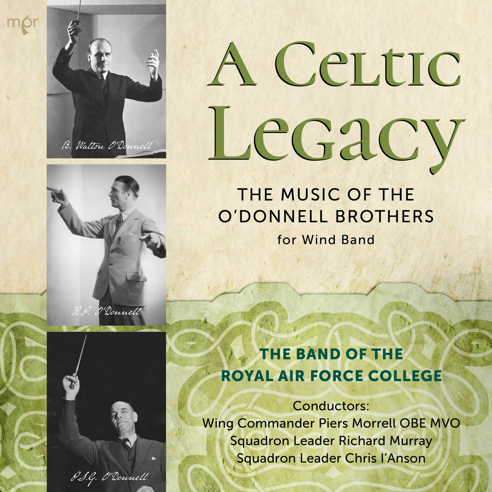Picture of The Band of the Royal Air Force College; Piers Morrell; Richard Murray; Chris l'Anson - A Celtic Legacy: The Music of the O'Donnell Brothers for Wind Band