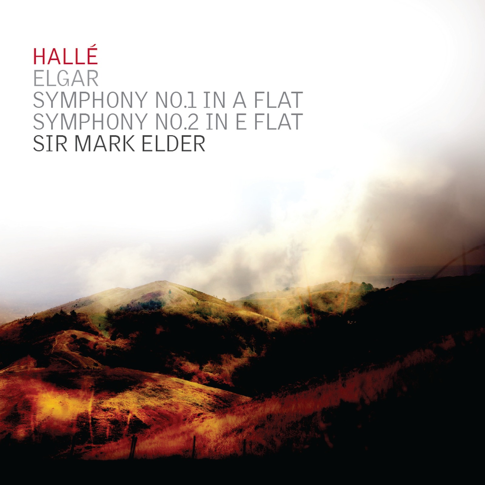 Picture of Halle; Sir Mark Elder - Edward Elgar: Symphony No. 1 in A flat; Symphony No. 2 in E flat