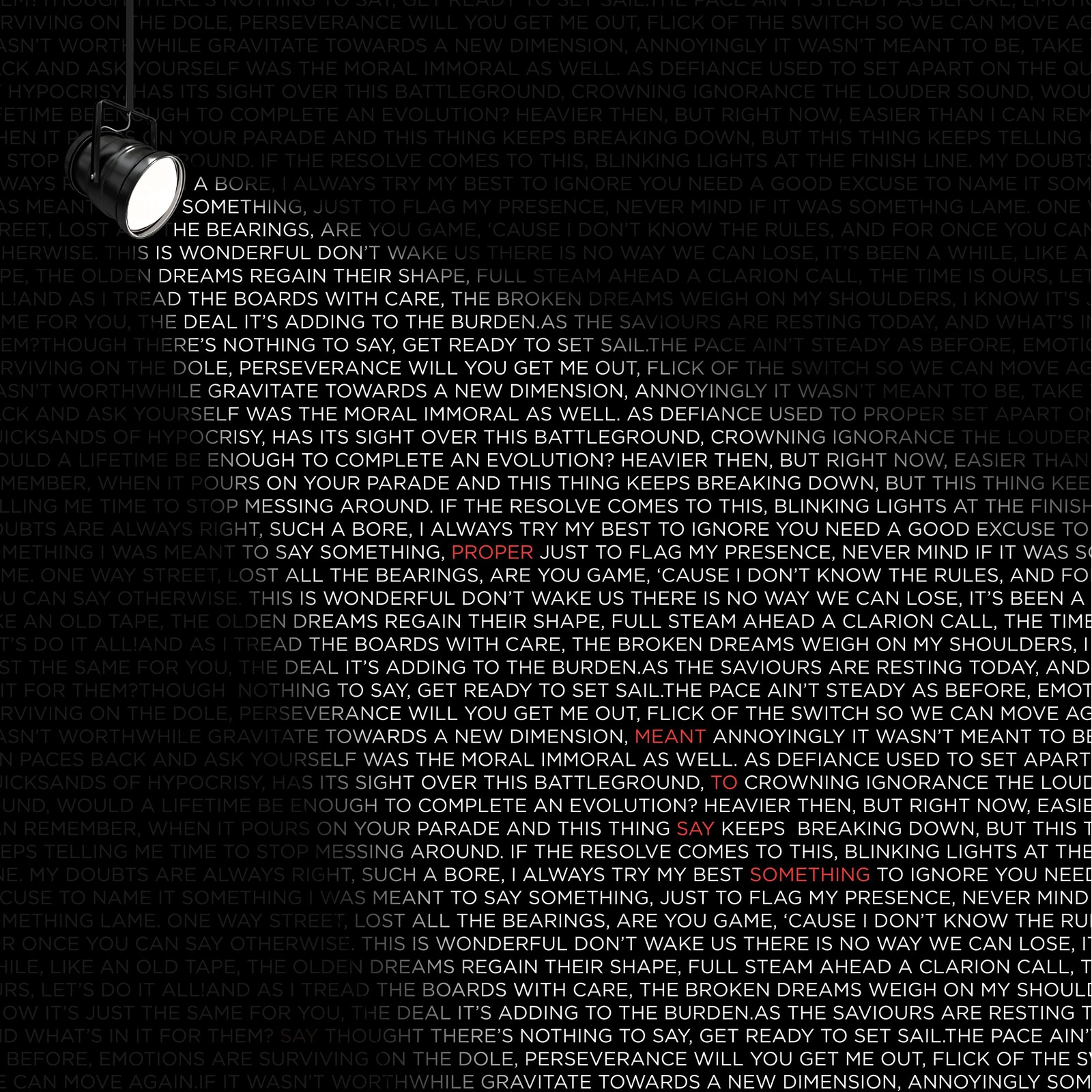 Picture of Proper - Meant To Say Something