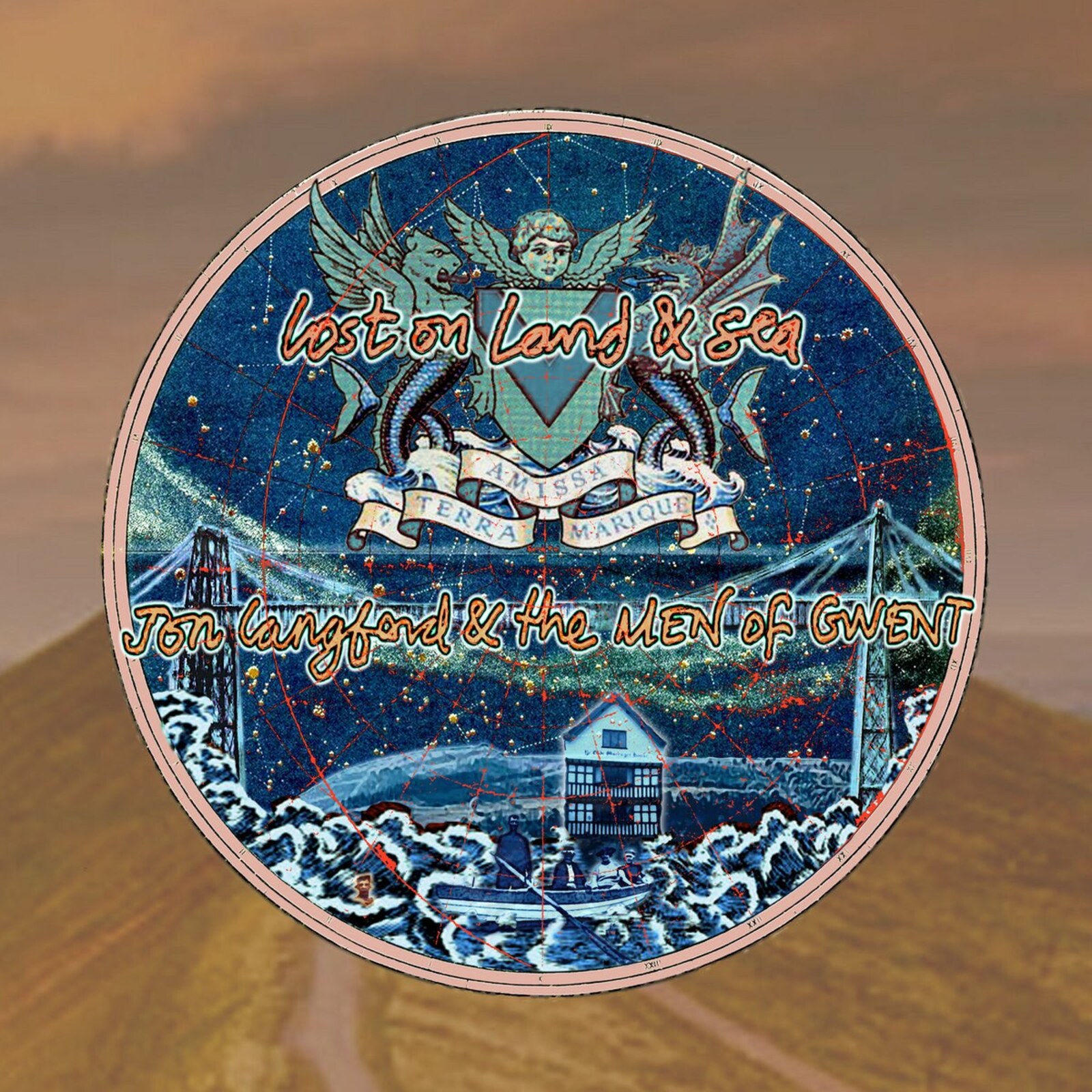 Picture of Jon Langford & The Men Of Gwent - Lost On Land & Sea