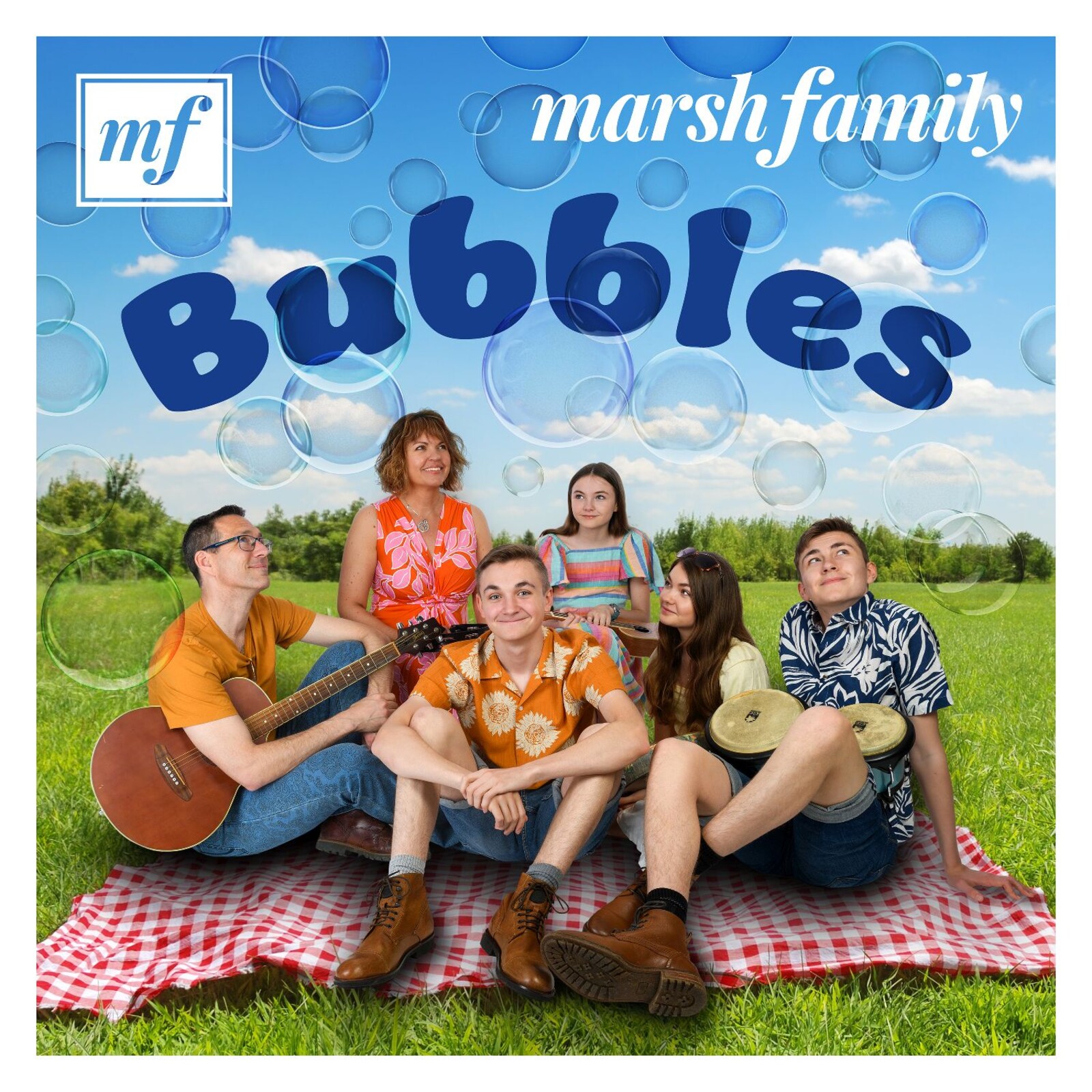 Picture of The Marsh Family - Bubbles