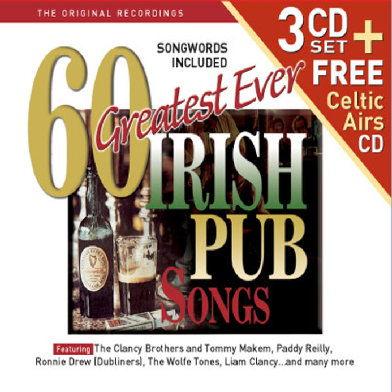 Picture of Various Artists - 60 Greatest Ever Irish Pub Songs