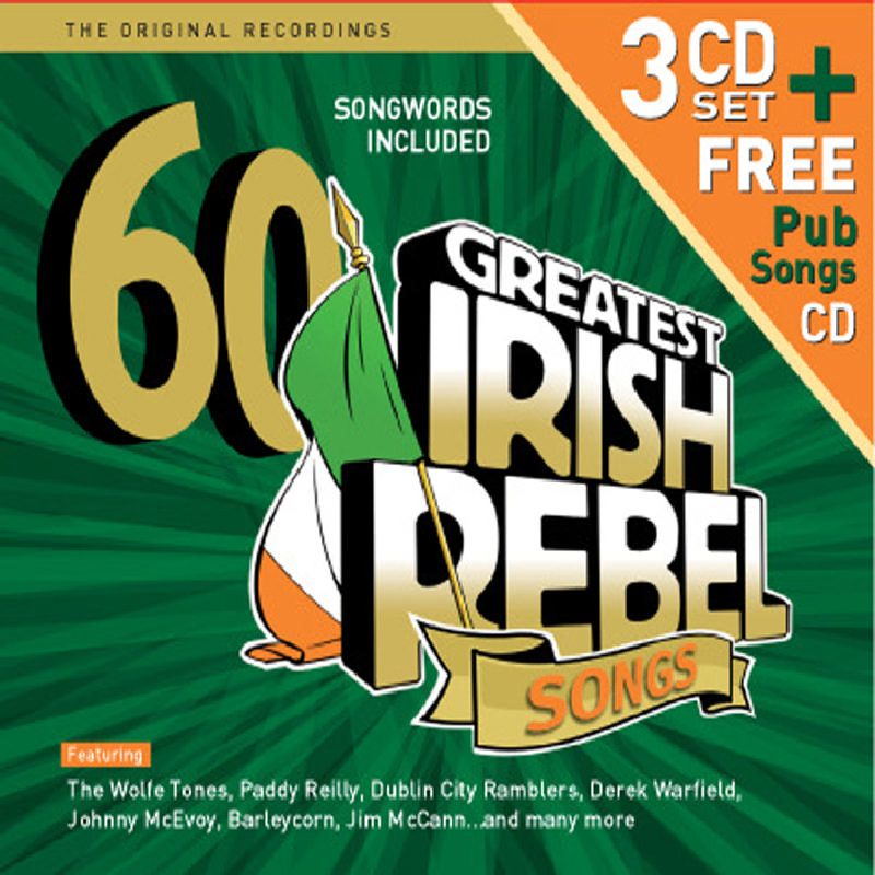 Picture of Various Artists - 60 Greatest Irish Rebel Songs