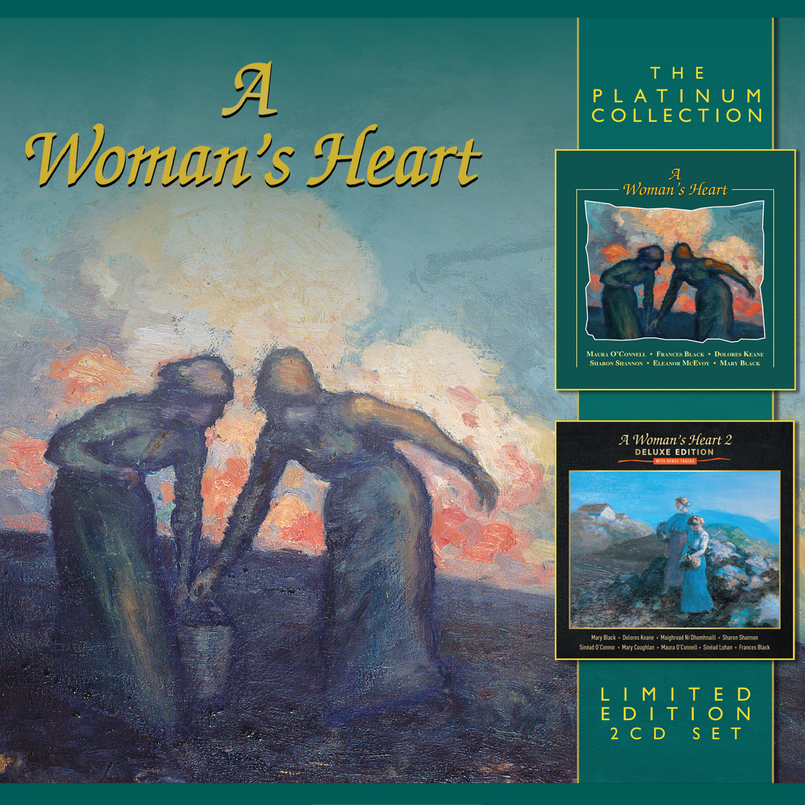 Picture of Various Artists - A Woman's Heart 1 & 2 - The Platinum Collection