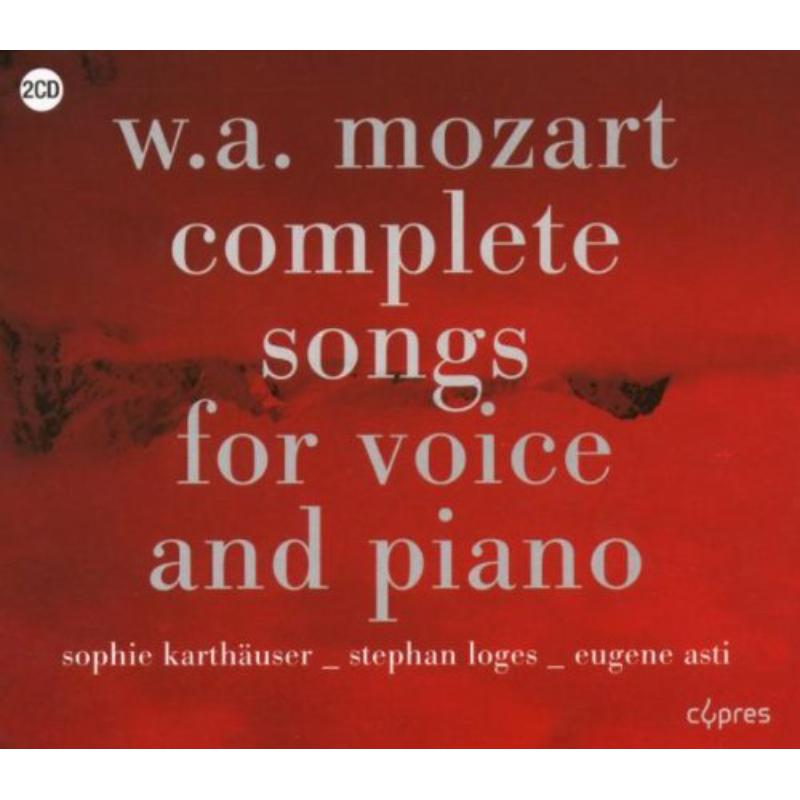 Picture of Musiques Nouvelles; Various Artistsmusiques Nouvelles; Various Artists - Mozart: Complete Songs For Voice And Piano