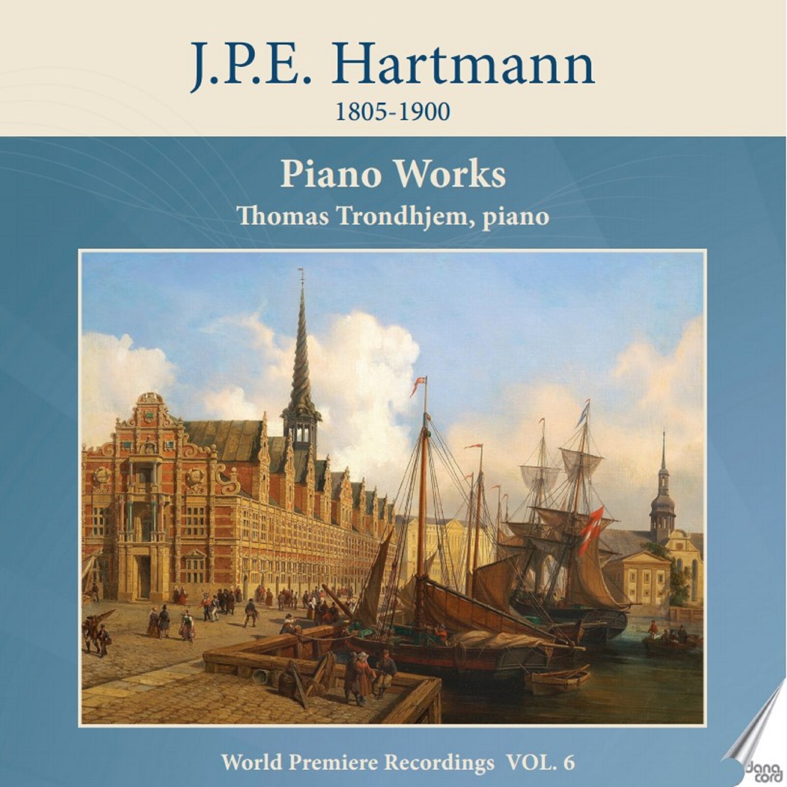 Picture of Thomas Trondhjem - J.P.E. Hartmann: Piano Works, Vol. 6