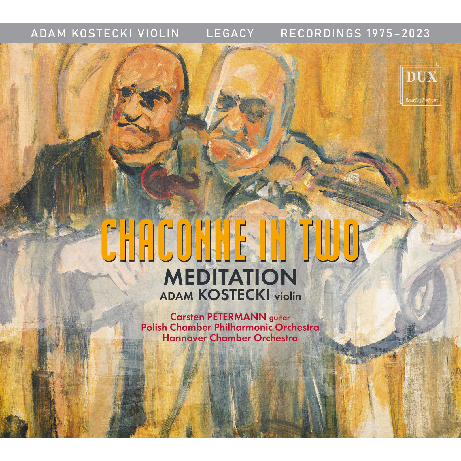 Picture of Adam Kostecki, Polish Chamber Philharmonic Orchestra, Hannover Chamber Orchestra, Carsten Petermann - Chaconne in Two