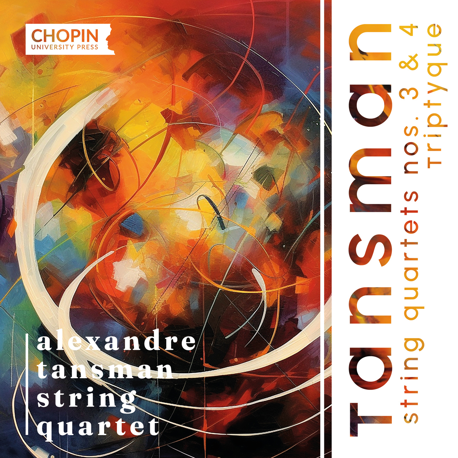 Picture of Alexandre Tansman String Quartet - Tansman: String Quartets Nos. 3 & 4, Triptyque