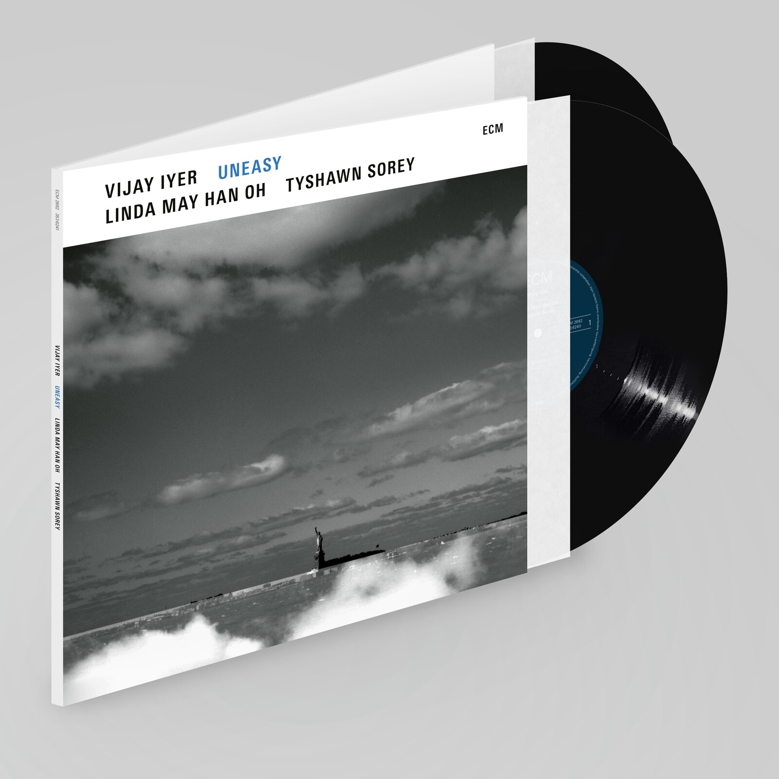 Picture of Vijay Iyer, Linda May Han Oh & Tyshawn Sorey - Uneasy (2LP)