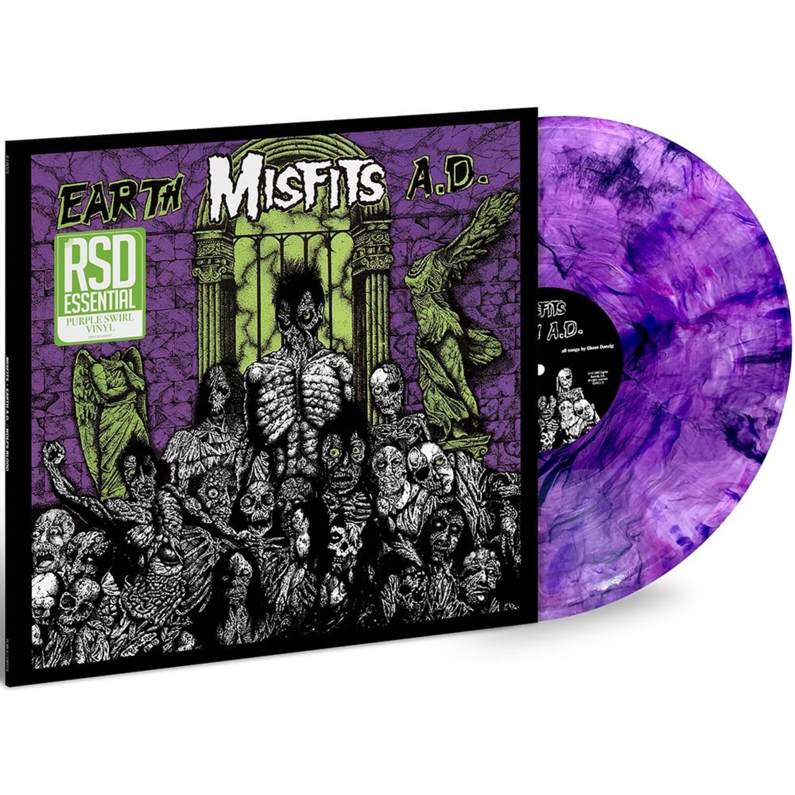 Picture of Misfits - Earth A.D. / Wolfs Blood (Purple Swirl Vinyl)