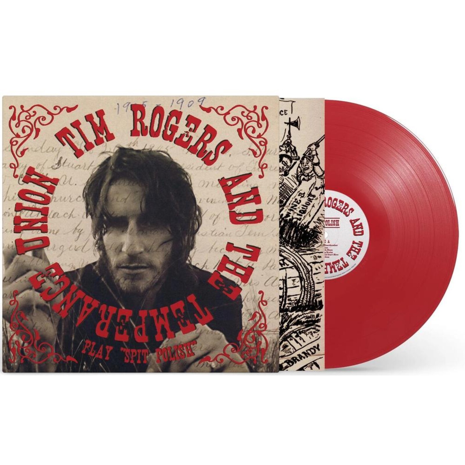 Picture of Tim Rogers - Spit Polish (Red Vinyl)
