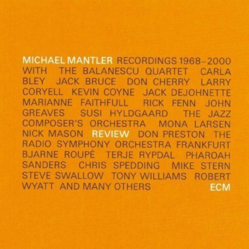 Picture of Michael Mantler - Review 1968-2000