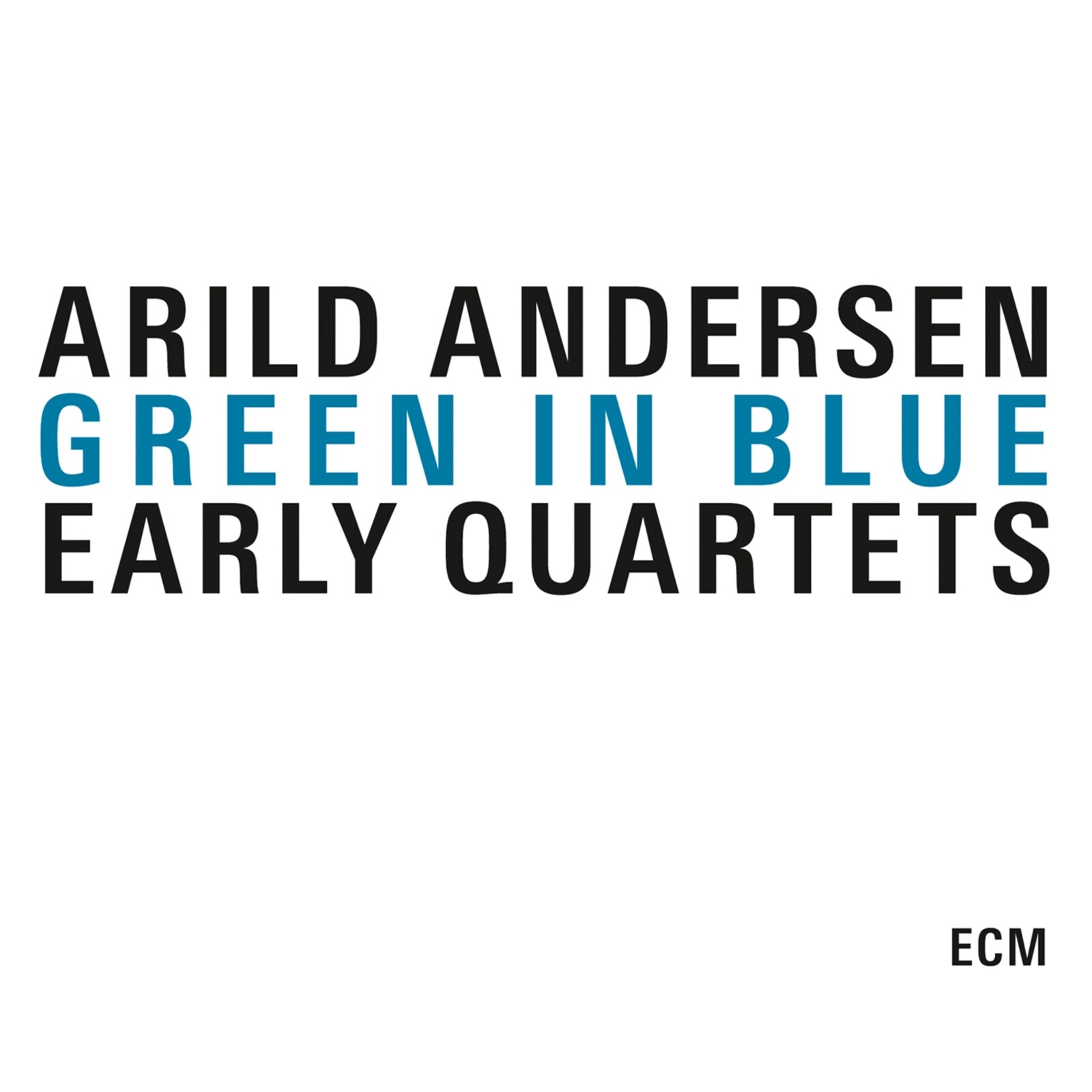 Picture of Arild Andersen - Green In Blue