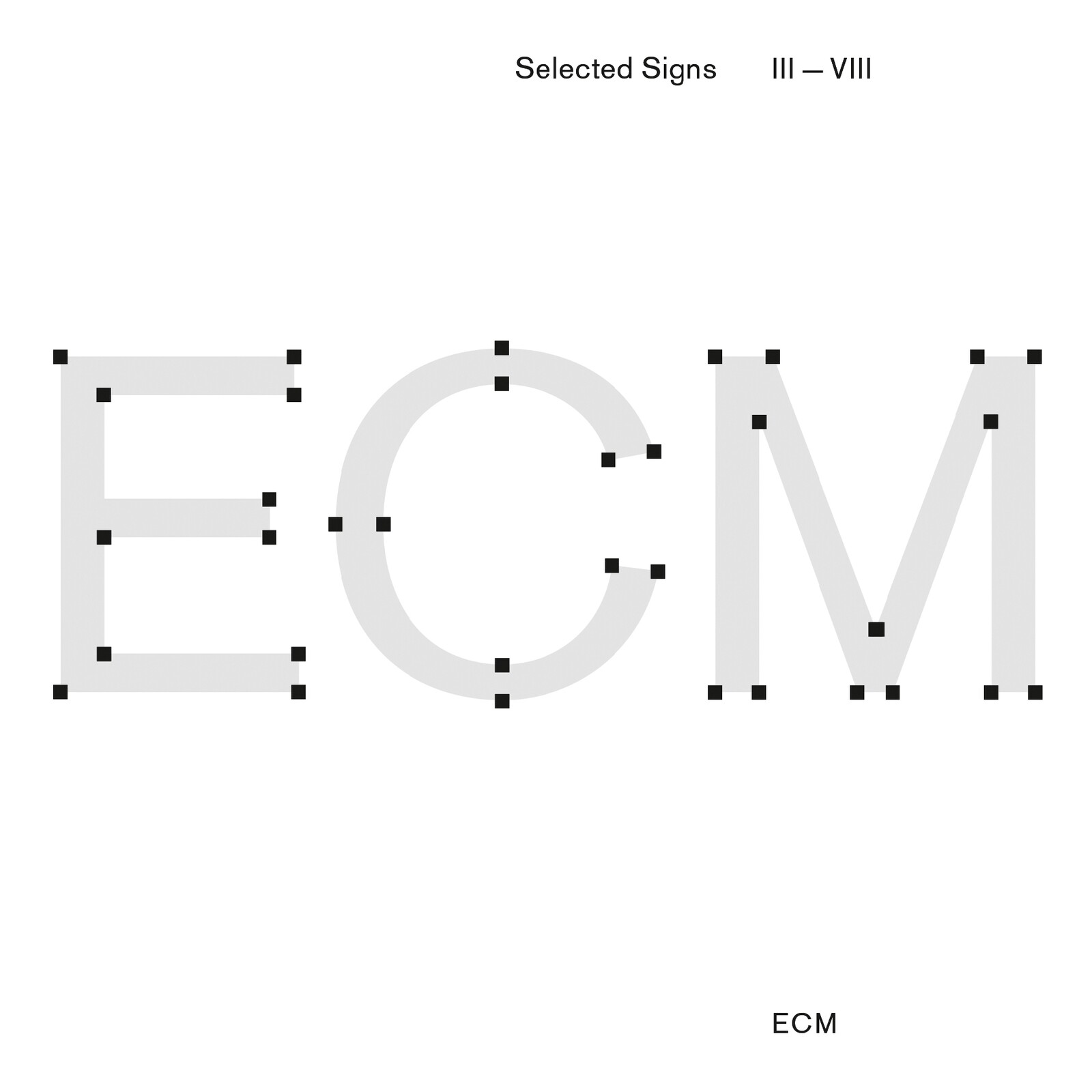 Picture of Various Artists - Selected Signs III-VIII (Music for ECM - A Cultural Archeology)