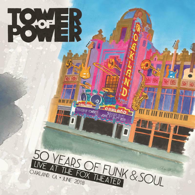Picture of Tower Of Power - 50 Years of Funk & Soul: Live at the Fox Theater - Oakland, CA, June 2018 (2CD+DVD)