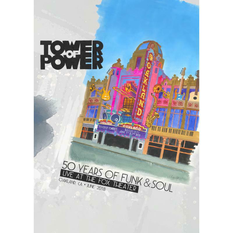 Picture of Tower Of Power - 50 Years Of Funk & Soul: Live At The Fox Theater - Oakland, CA, June 2018 (DVD)