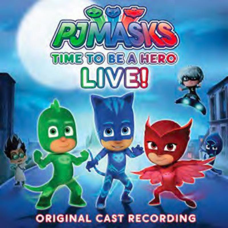 Picture of Pj Masks - Time To Be A Hero! (Green, Blue OR Red Vinyl)