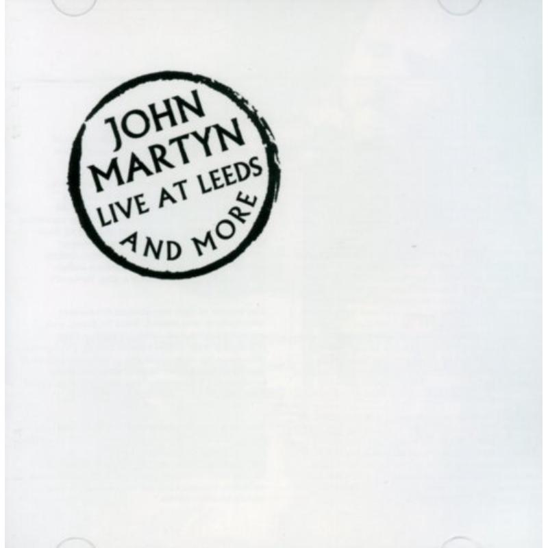 Picture of John Martyn - Live At Leeds & More