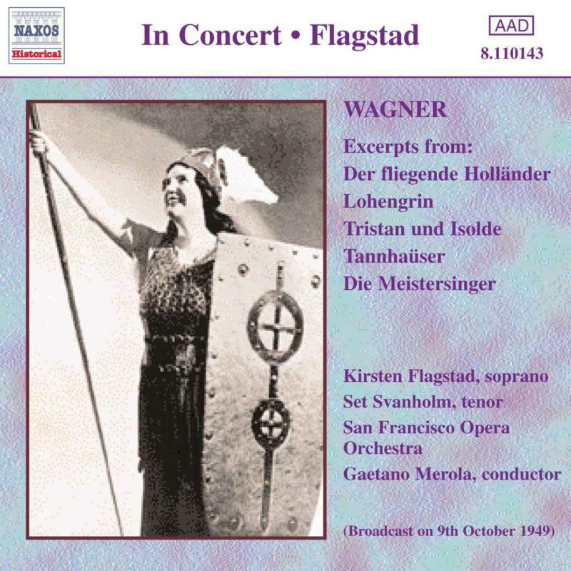 Picture of Flagstad - FLAGSTAD, Kirsten / SVANHOLM, Set: Excerpts from Wagner Operas