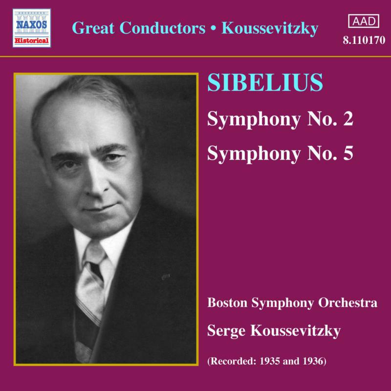 Picture of Koussevitzky:Bso - SIBELIUS: Symphonies Nos. 2 and 5
