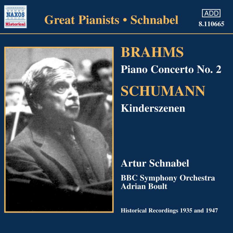 Picture of Schnabel - BRAHMS: Piano Concerto No. 2 / SCHUMANN: Kinderszenen