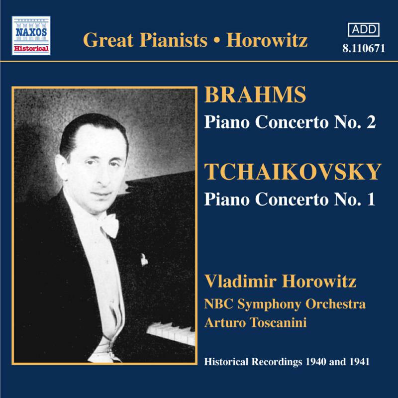 Picture of Horowitz - BRAHMS / TCHAIKOVSKY: Piano Concertos