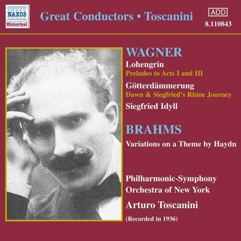 Picture of Toscanini - WAGNER: Lohengrin / Gotterdammerung / Siegfried Idyll