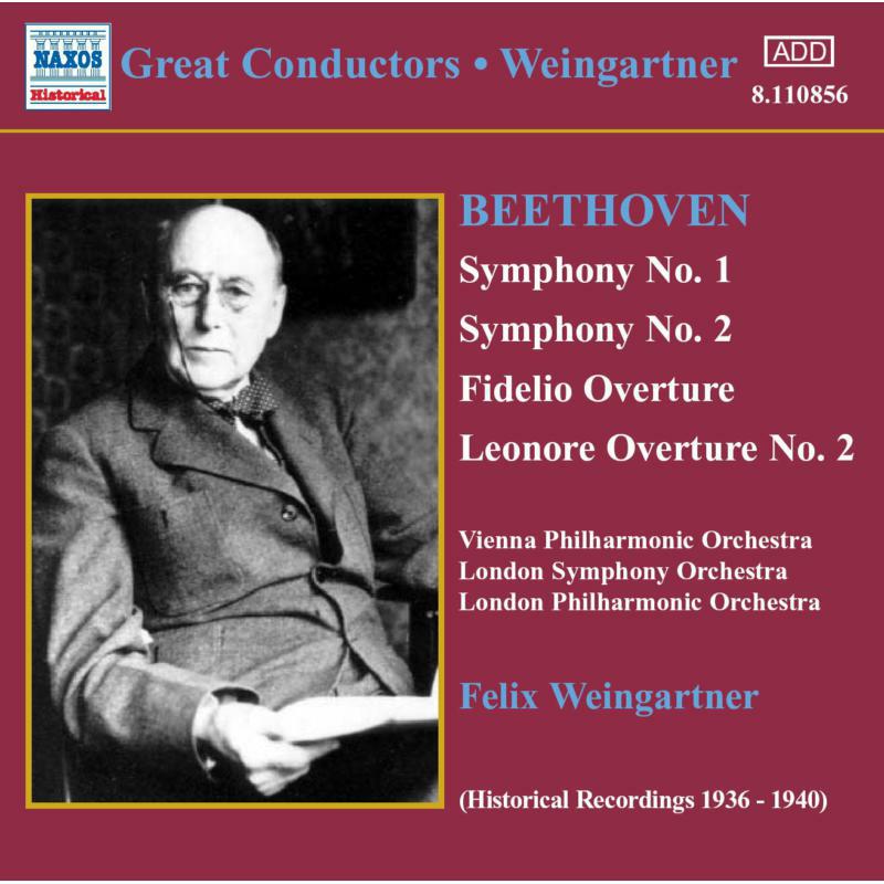 Picture of Felix Weingartner - BEETHOVEN: Symphonies Nos. 1 and 2