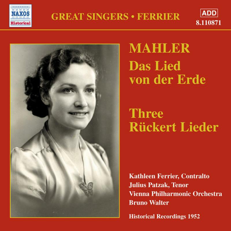 Picture of Ferrier - MAHLER: Das Lied von der Erde / Ruckert-Lieder