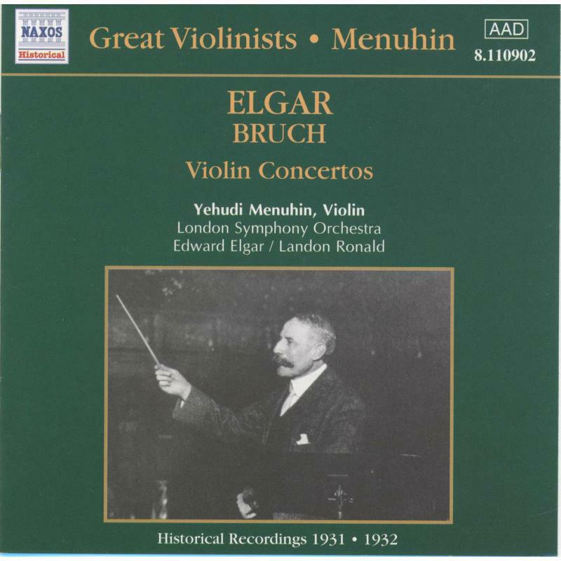 Picture of Menuhin - ELGAR / BRUCH: Violin Concertos