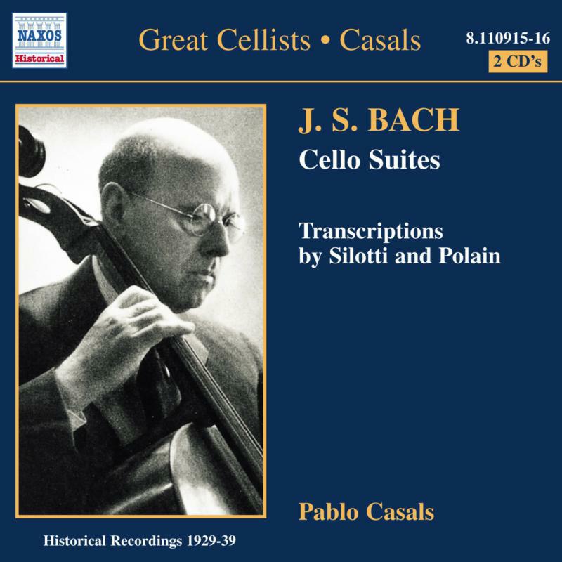 Picture of Pablo Casals - BACH, J.S.: Cello Suites Nos. 1-6
