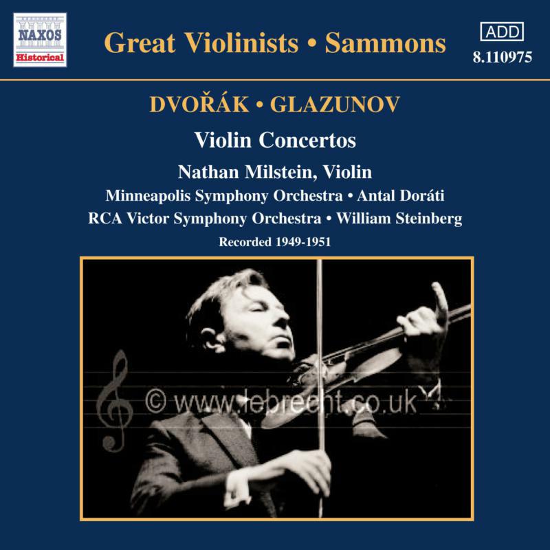 Picture of Nathan M - DVORAK / GLAZUNOV: Violin Concertos
