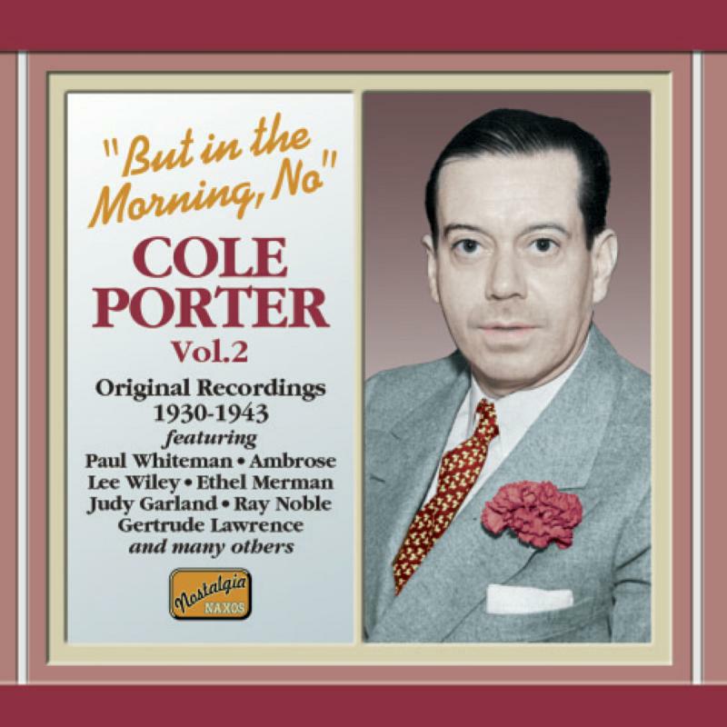 Picture of Porter - PORTER, Cole: But in the Morning, No