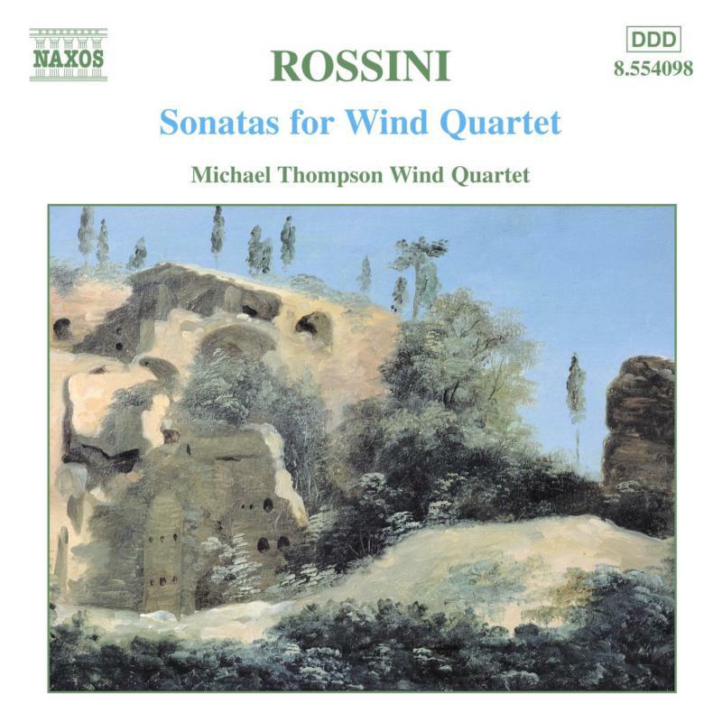 Picture of Thompson Wind Ens - ROSSINI: Sonatas for Wind Quartet Nos. 1-6