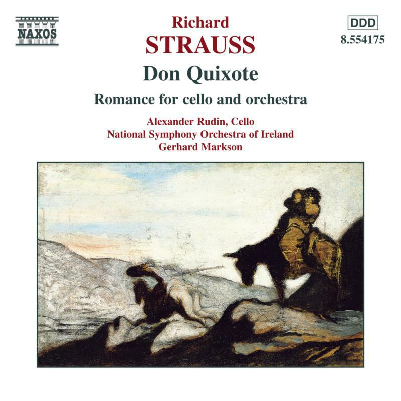 Picture of Rudin:Ireland Nso - STRAUSS, R.: Don Quixote / Romance for Cello and Orchestra