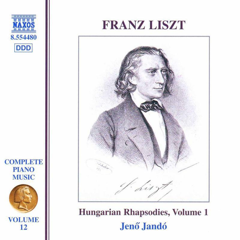 Picture of Jeno Jando - LISZT: Hungarian Rhapsodies, Vol. 1