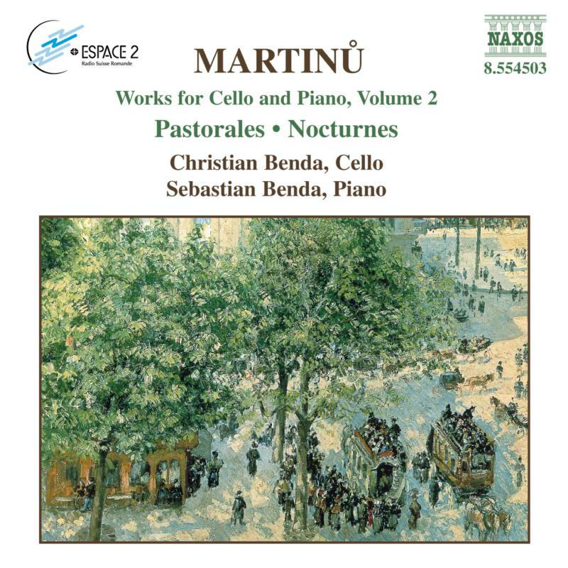 Picture of Benda C:S - MARTINU: Works for Cello and Piano, Vol. 2