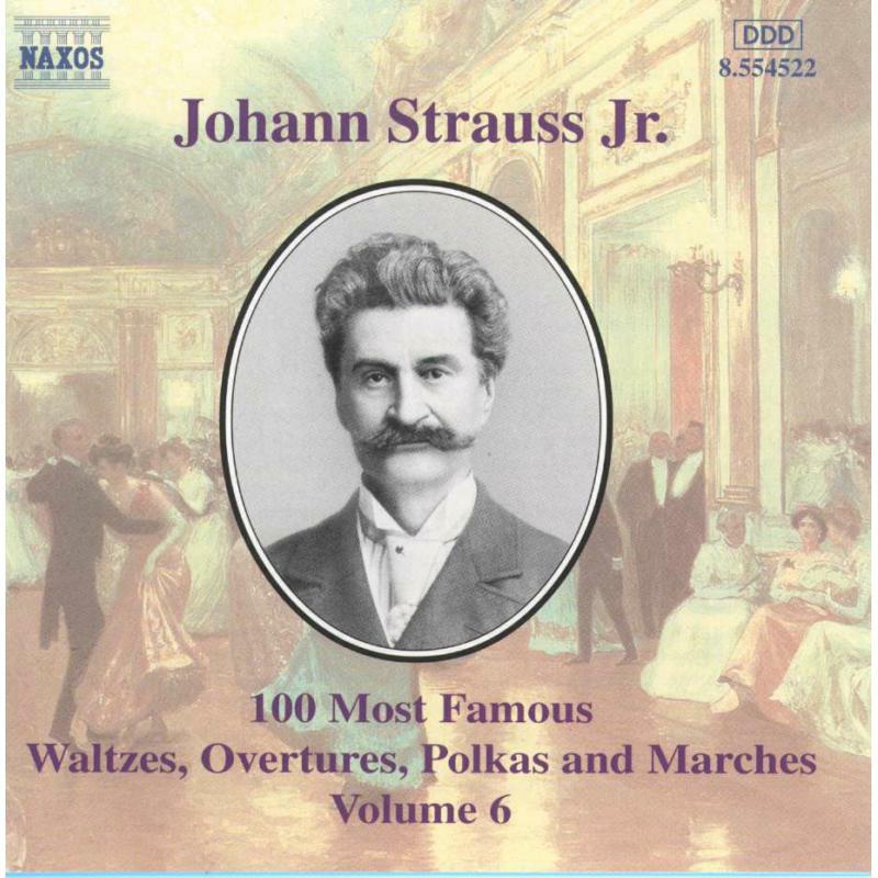 Picture of Strauss, Johann - STRAUSS:100 M.Famous Works V.6
