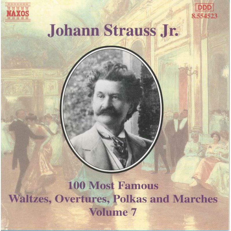 Picture of Strauss, Johann - STRAUSS:100 M.Famous Works V.7
