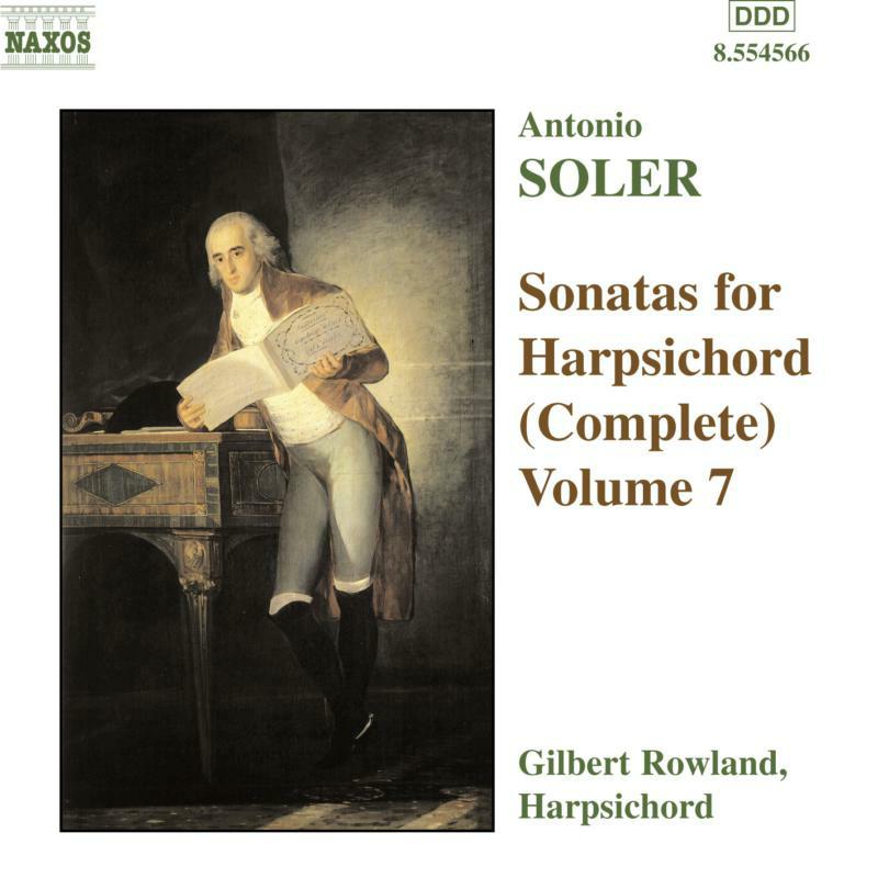 Picture of Gilbert Rowland - SOLER, A.: Sonatas for Harpsichord, Vol. 7