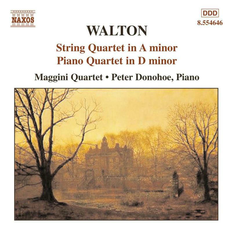 Picture of Donohoe:Maggini 4Tet - WALTON: String Quartet / Piano Quartet
