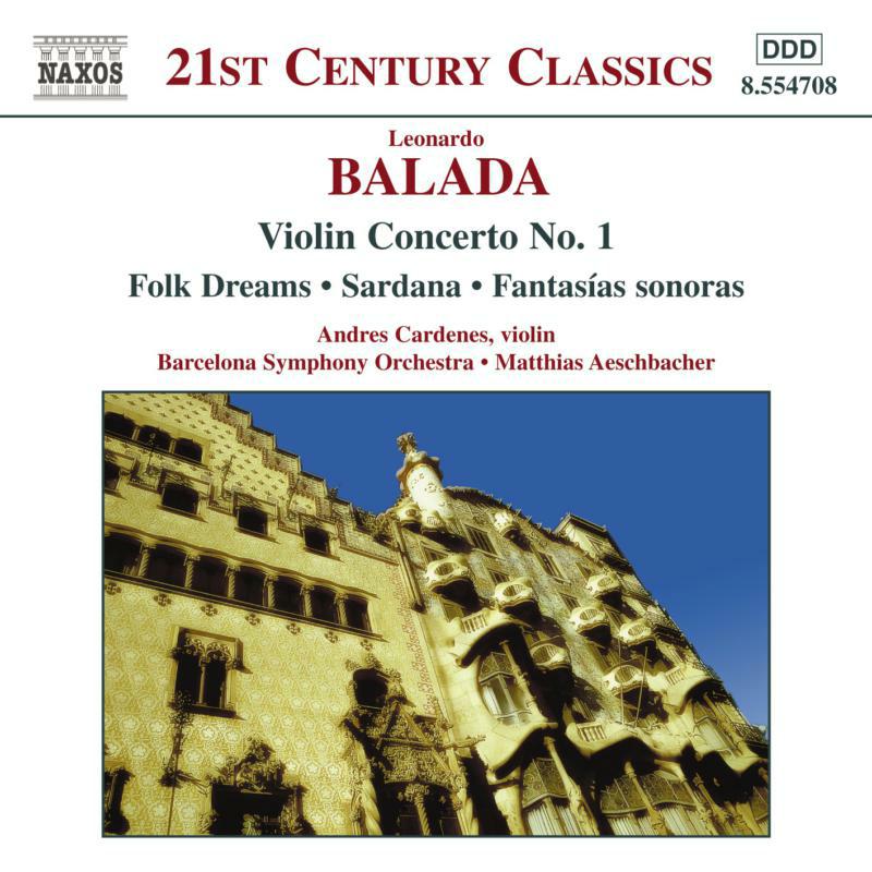 Picture of Cardenes:Barca So:Cata No - BALADA: Violin Concerto No. 1 / Folk Dreams / Sardana