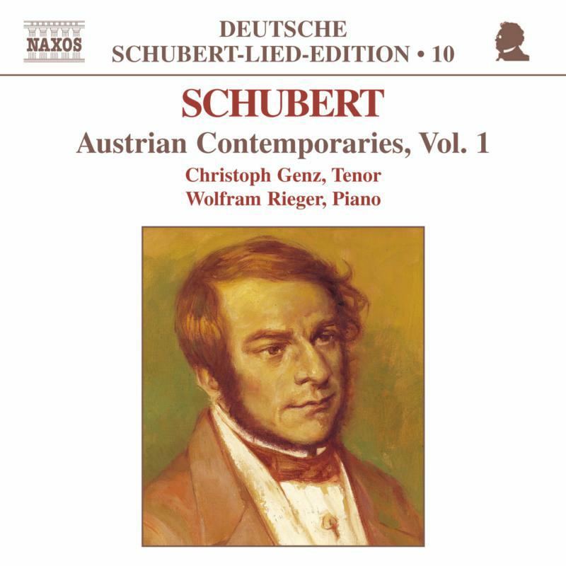 Picture of Genz:Rieger - SCHUBERT: Lied Edition 10 - Austrian Contemporaries, Vol. 1