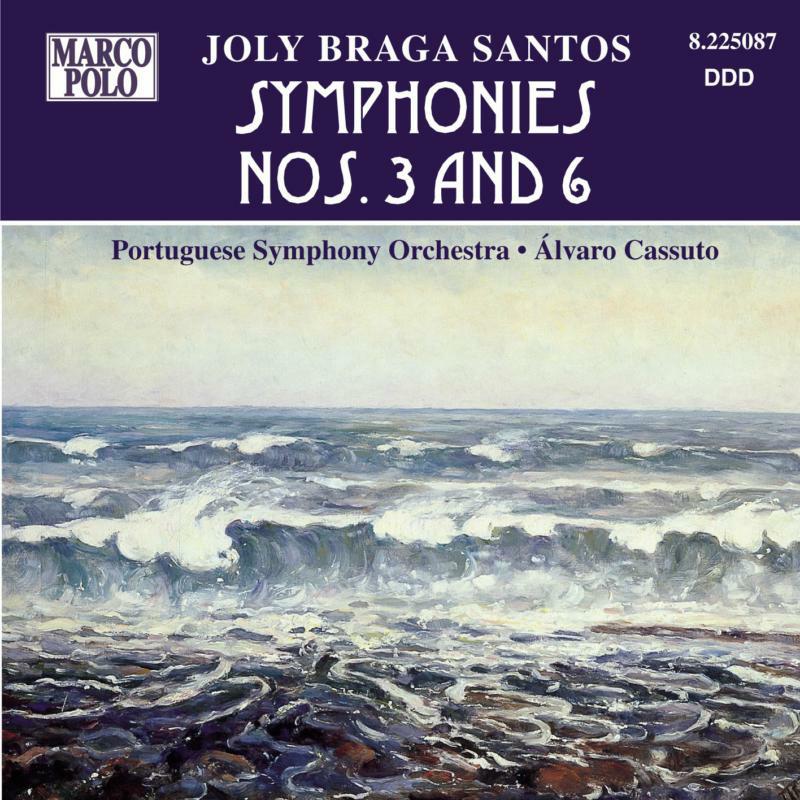 Picture of Cassuto:Portuguese Symp Orch - Braga Santos - Symphonies Nos 3 6