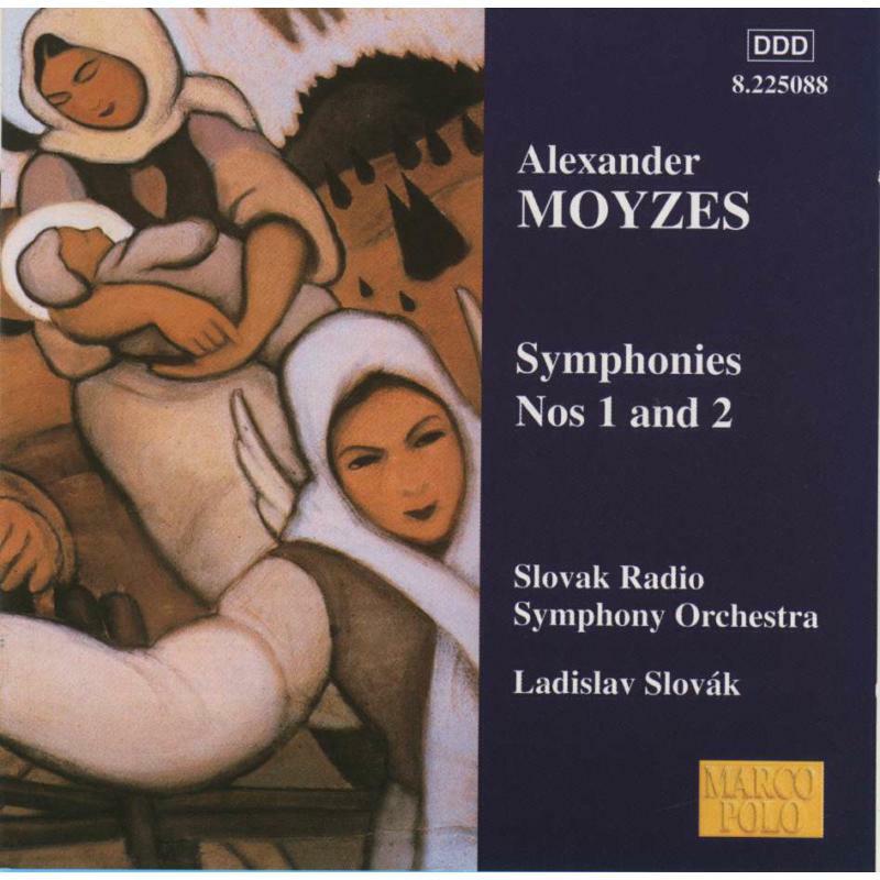 Picture of Slovak:Slovak Radio Symp Orch - MOYZES: Symphonies Nos1&2